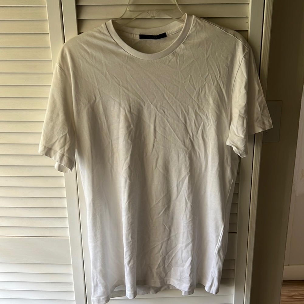 Andew plain white tee